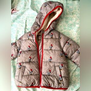 gap kids Disney Minnie Mouse coat size 4T